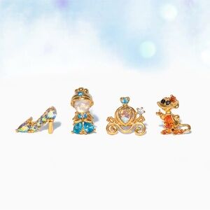 Girls Crew NWOT Disney Princess Cinderella Earring Set